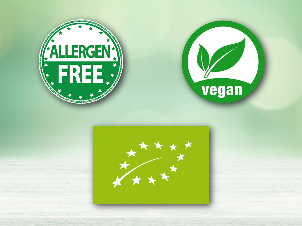 Bio, allergénmentes és vegán termékkínálatunk