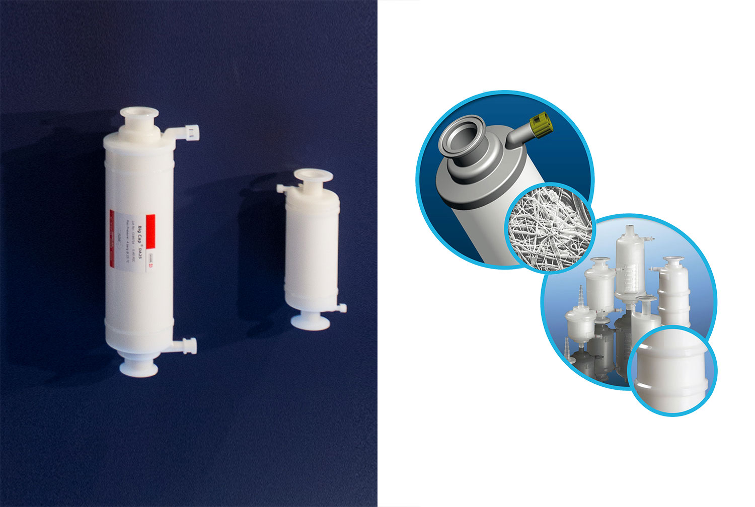 Cápsulas filtrantes