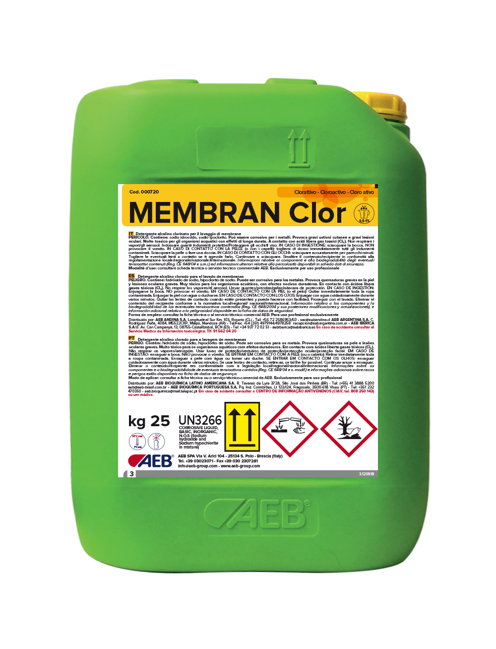 MEMBRAN Clor MEMBRAN Clor