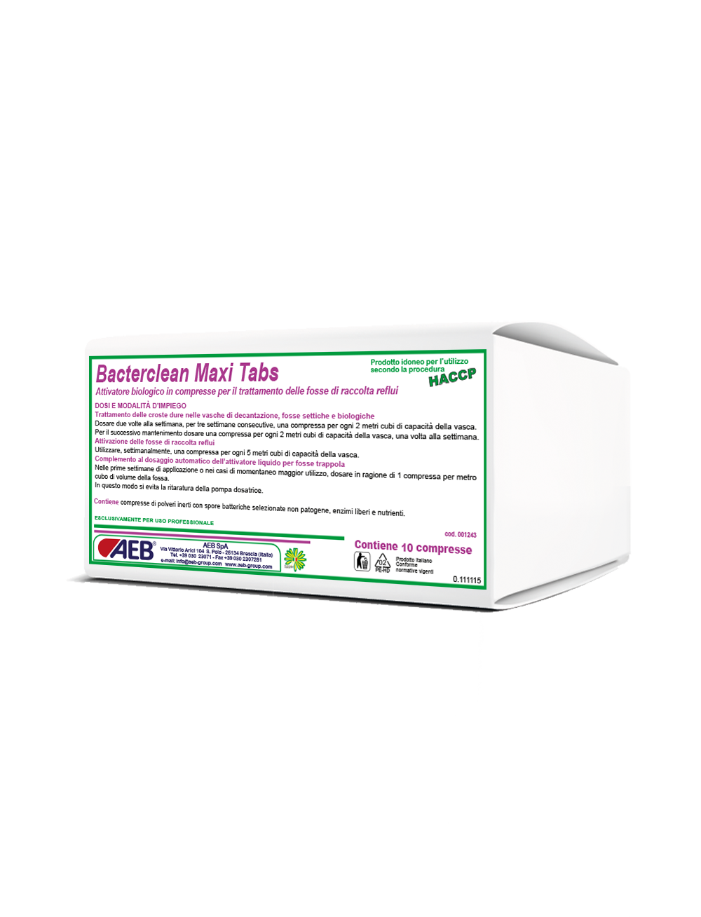 BACTERCLEAN Maxi Tabs BACTERCLEAN Maxi Tabs
