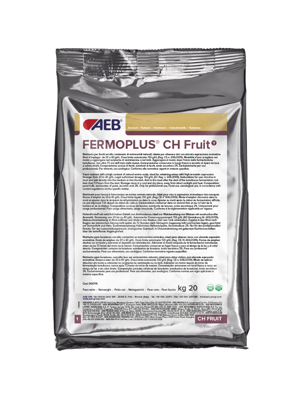 FERMOPLUS<sup>®</sup> CH Fruit FERMOPLUS<sup>®</sup> CH Fruit